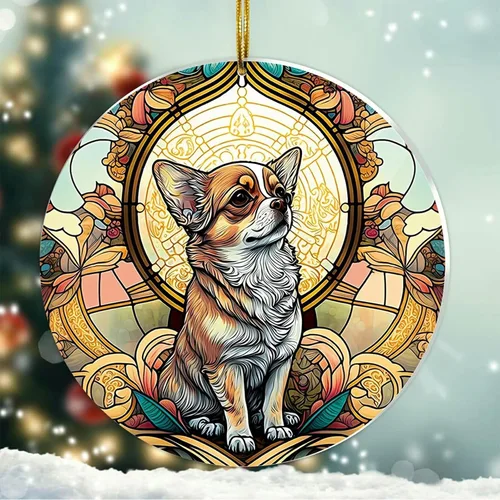 Miniatura 14 de Regalos de Malamute de Alaska - Adorno Navideño de Perro de Alaska 2025 Regalos de Perro de Alaska para Mujeres, Adorno de Malamute de Alaska