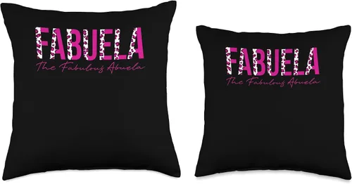 Miniatura 3 de Spanish Grandmother Gifts Latinas Fabuela The Fabulous Abuelita Abuelita - Almohada para la abuela española, 16 x 16 pulgadas, multicolor