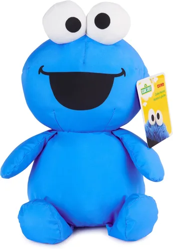 Miniatura 5 de GUND Sesame Street - Peluche oficial de Cookie Monster Muppet, juguete de peluche de nailon prémium para edades de 1 año en adelante, azul, 7