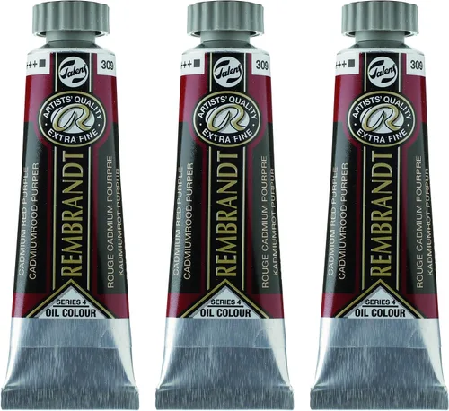 Miniatura 35 de Tarens Pintura al óleo, Rembrandt, juego de 3, marrón Mudder Permanente, 0.5 fl oz (0.5 fl oz) (Nº 5)