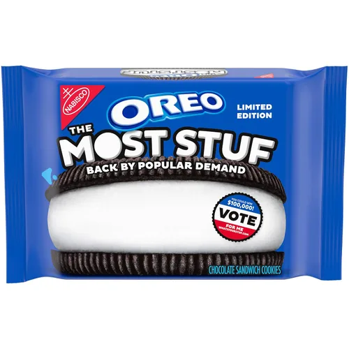 Miniatura 37 de Oreo Piezas de galletas medianas, chocolate, 2.5 libras (paquete de 4)