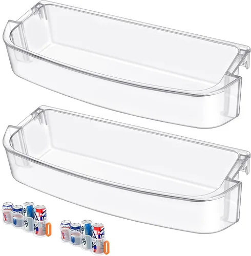 [2 PAQUETES] Estante de Puerta de Refrigerador WPW10451873 Mejorado Reemplazo Compatible con Refrigerador Whirlpool Kenmore Estante de Puerta de