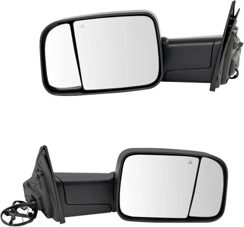 Miniatura 37 de Trail Ridge Juego de espejos de remolque de 2 piezas para el lado del conductor y del pasajero compatible con Ford F-150 FO1320479 FO1321479