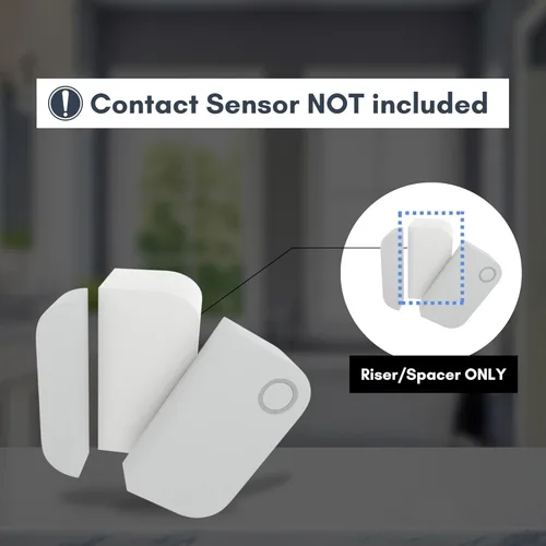 Miniatura 5 de Elevador de sensor para Ring Elevador de sensor de contacto de alarma de 2ª generación Espaciador de alarma con adhesivo 3M - Sensor/imán