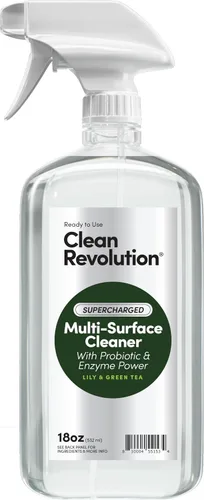 Miniatura 20 de Clean Revolution Suministro de repuesto para limpiador de superficies múltiples, no tóxico, ecológico y a base de plantas, listo para usar, lavanda