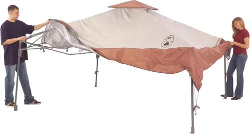 Miniatura 3 de Coleman 13x13ft Instant Canopy Sun Shelter Portable Shade Tent Sets Up in 3 Minutes Vented Roof for Airflow Great for Campsite Backyard Tailgates