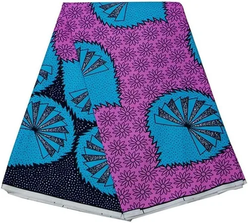 Miniatura 11 de Tela africana 6 yarda impresa tela africana Ankara tela de cera para vestido de fiesta
