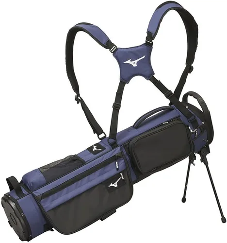 Miniatura 7 de Mizuno BR-D2 Bolsa de transporte para golf Divisor superior de 4 vías 2 divisores de longitud completa Correas de hombro duales Mini patas