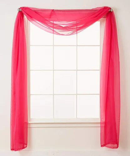 Miniatura 18 de Elegant Comfort - Cortinas transparentes de lujo con bolsillo para barra para cocina, dormitorio y sala de estar, Microfibra, Beige