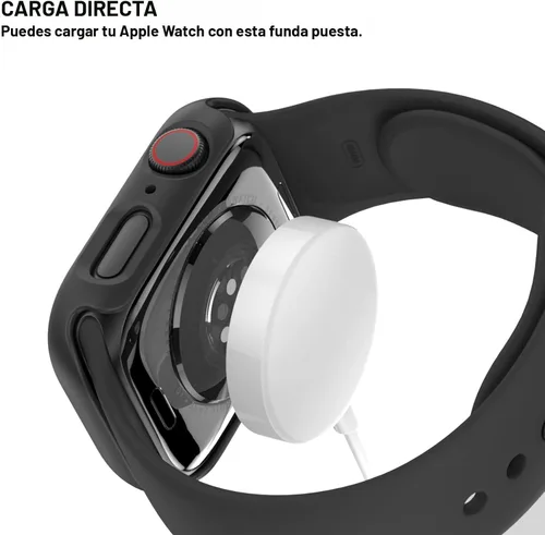 Miniatura 5 de Rontion - Juego de 6 fundas de PC rígidas con protector de pantalla de vidrio templado de 44 mm para Apple Watch SE 3/SE (2ª) Series 6/SE/5/4