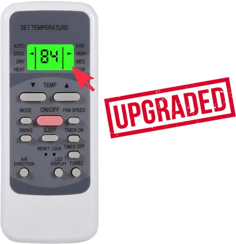 Miniatura 3 de Mando a Distancia de Repuesto para Aire Acondicionado Klimaire Midea R51l5/BGE R51l10/BGE RG51l18/BGE R51l19/BGE R51l3/BGE-M