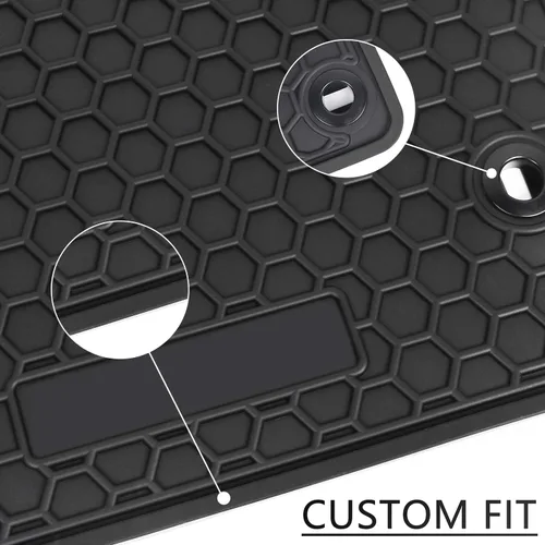Miniatura 2 de Alfombras de goma para coche para Honda CR-V 2023 2024 2025 CRV (incluye híbrido) Alfombrillas negras para auto, ajuste personalizado, protección
