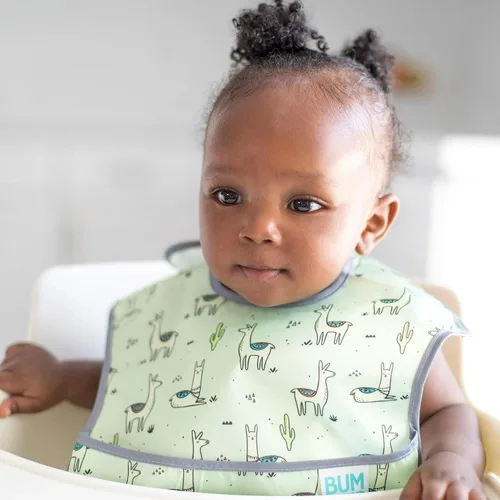 Miniatura 4 de Bumkins Baberos para niña o niño, SuperBib para bebés y niños pequeños de 6 a 24 meses, esenciales imprescindibles para comer, alimentar, A6 No