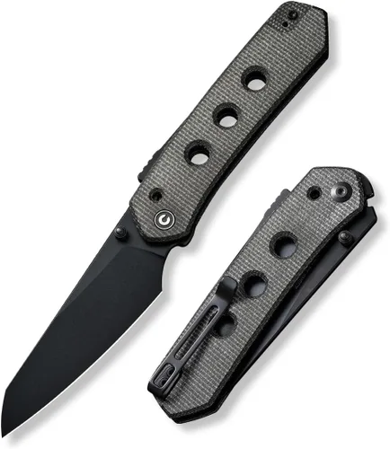Miniatura 12 de CIVIVI Vision FG - Cuchillo de bolsillo para EDC, Superlock plegable con mango de 3.54 pulgadas Inversa Tanto Nitro-V Blade G-10, regalo ideal