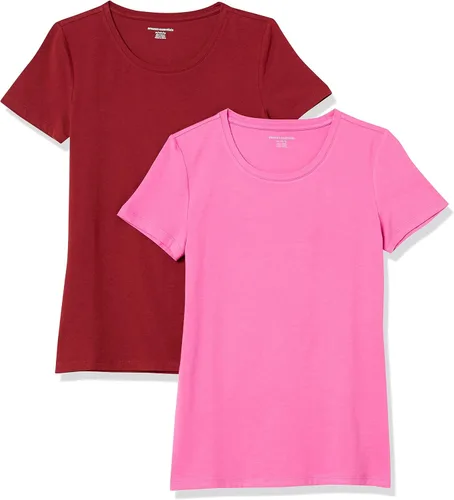 Miniatura 135 de Amazon Essentials Women's Regular-Fit Short-Sleeve Crewneck T-Shirt