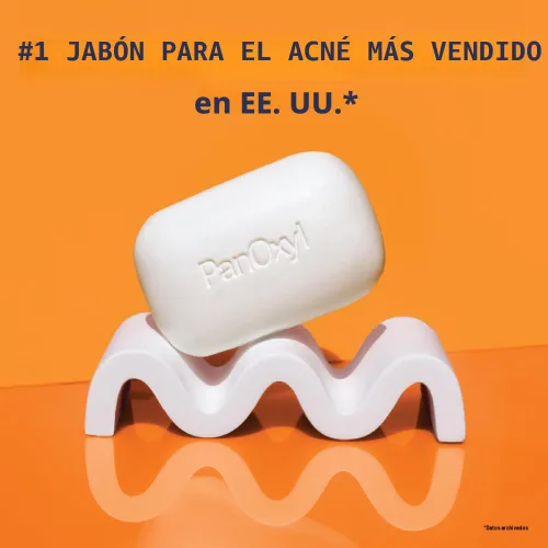 Miniatura 5 de PanOxyl Barra de tratamiento para el acné con peróxido de benzoilo al 10%, barra de acné de fuerza máxima para cara, pecho y espalda, limpiador