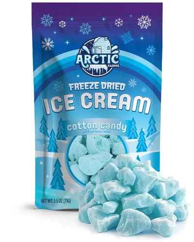 Miniatura 26 de Arctic Farms Trozos de Helado Liofilizado a Granel - No se Derrite (Mantequilla de Maní) (1 libra)