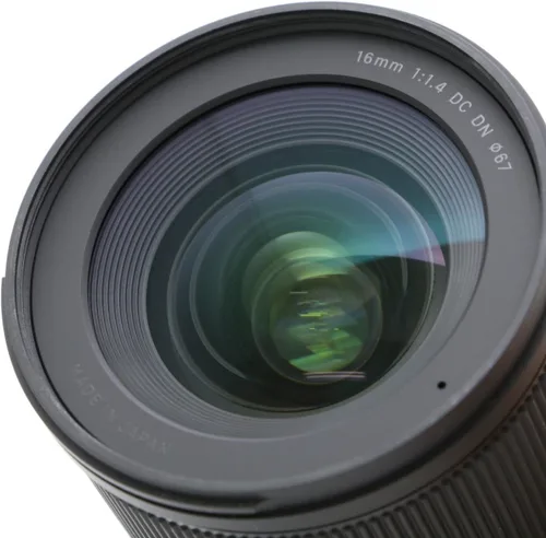 Miniatura 9 de Sigma Lente contemporánea de 16 mm f/1.4 DC DN para Sony E (402965) Negro