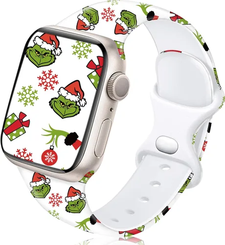 Miniatura 11 de Dressy Designer - Correa de silicona para orgullo compatible con Apple Watch para mujeres y hombres de 38/40/41/42/44/45/46/1.929 in, correas