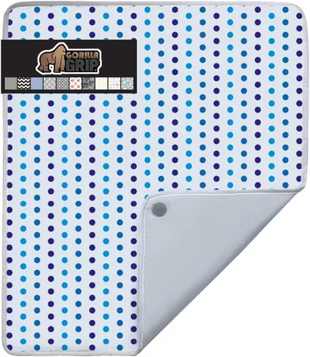 Miniatura 25 de GORILLA GRIP The Original - Funda y almohadilla para tabla de planchar, revestimiento de silicona, acolchado grueso resistente a la quemadura, Gris