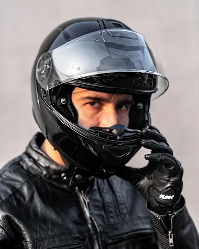 Miniatura 7 de ILM 159BT - Casco modular de motocicleta Bluetooth para 2-3 conductores, intercomunicador, cara completa, casco abatible DOT con máscara facial