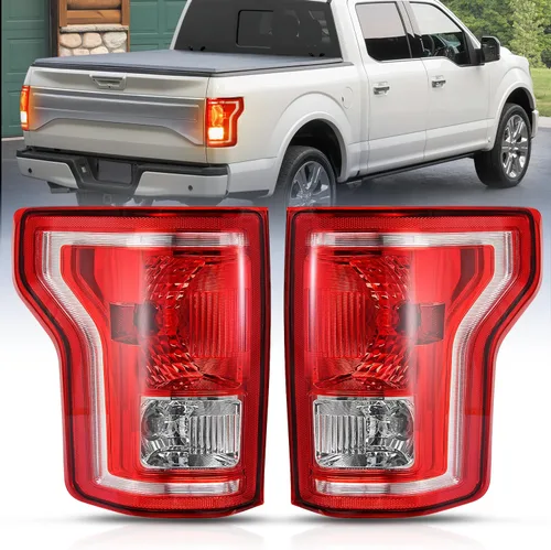 Miniatura 10 de Nilight Conjunto de luz trasera compatible con Ford F150 F-150 2015 2016 2017 de repuesto de lámpara trasera estilo OE con bombillas y arnés lado