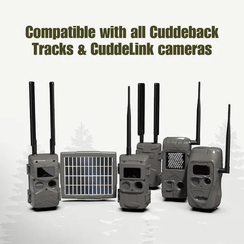 Miniatura 4 de Cuddeback Banco de energía solar #PW-3600 - Cargador de batería para cámaras CuddeLink y pistas - Cargador portátil para exteriores con batería NiMH