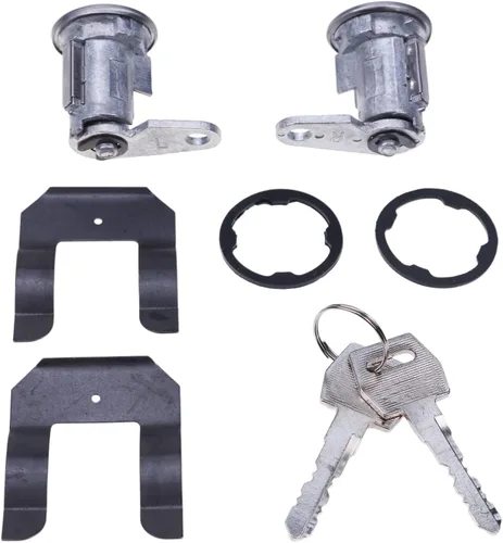 Miniatura 5 de JZGRDN Par de llaves de cilindro de cerradura de puerta 5070001 DL15504 compatibles con Ford E150 E250 E350 E100