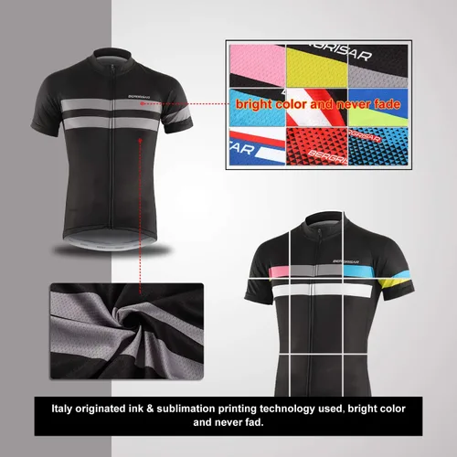 Miniatura 2 de BERGRISAR Maillots de ciclismo de manga corta para hombre