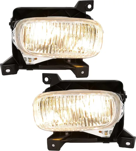 Miniatura 4 de HECASA Par de luces antiniebla compatibles con Toyota Tundra 2000-2006 de repuesto para 812100C010 812200C010 TO2593102 TO2592102 sin bombillas sin