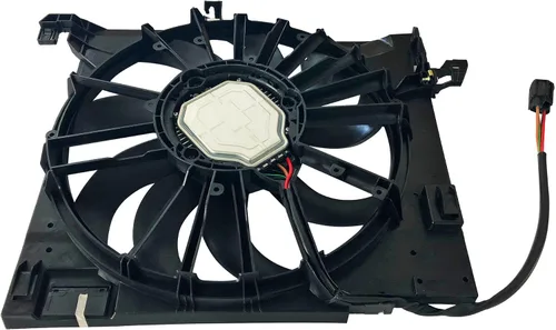 Miniatura 19 de Ensamble de ventilador de refrigeración del radiador PartsFlow para BMW 325Ci/330Ci/320i/325i/325xi/330i/323Ci/323i/328Ci/328i 1999-2006 64546905076