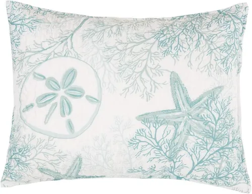 Miniatura 6 de C&F Home Ocean Treasures - Juego de edredón de 2 piezas tamaño individual, versátil para verano, náutico, costero, playa, casa, reversible, lavable
