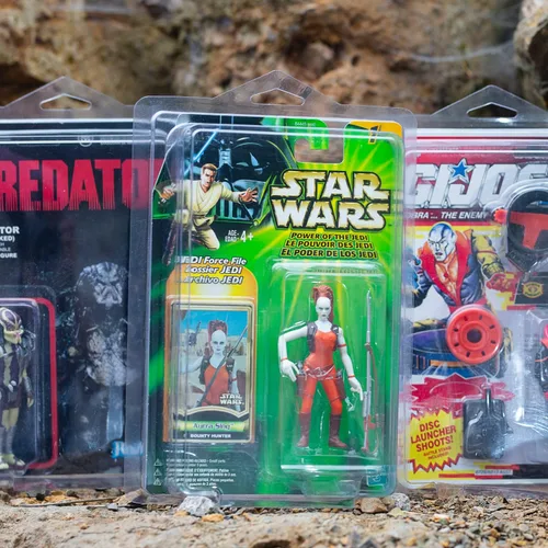 Miniatura 7 de EVORETRO Estuche de exhibición de figuras de acción para figuras de juguete en tarjeta de 3.75 pulgadas como Star Wars, Marvel Legends, Motu, GI