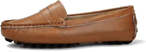 Women's Loafers Genuine Leather Loafers for Women Classic Penny Loafers for Women Fashion Driving Moccasins Women
