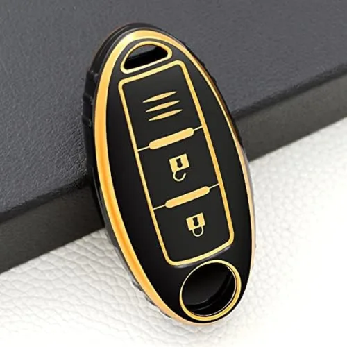 Miniatura 15 de TPU Car Remote Key Case Cover Shell, for Nissan Qashqai J10J11 X-Trail T31T32 Kicks Tiida Pathfinder Murano Note Juke for Infiniti B-green Only Case