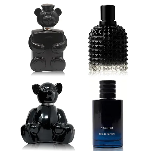 Miniatura 10 de A CENTER Colonia para hombre incluye 4 paquetes variados de perfume de regalo, 3.4 onzas líquidas cada uno Eau De Parfume Naranja Amarga, aroma a