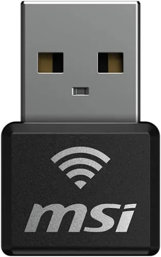 Miniatura 2 de MSI AX1800 Nano Adaptador WiFi USB - WiFi 6, hasta 1800 Mbps, Red Inalámbrica Dual-Band 2.4G/5G, encriptación WPA3, MU-MIMO, OFDMA, 2X Antenas
