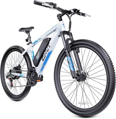 Miniatura 10 de Totem Bicicleta Eléctrica para Adultos, 750W Pico 26" Bicicleta Eléctrica para Hombres Mujeres Adolescentes con Batería 375WH, 21 Velocidades 20Mph