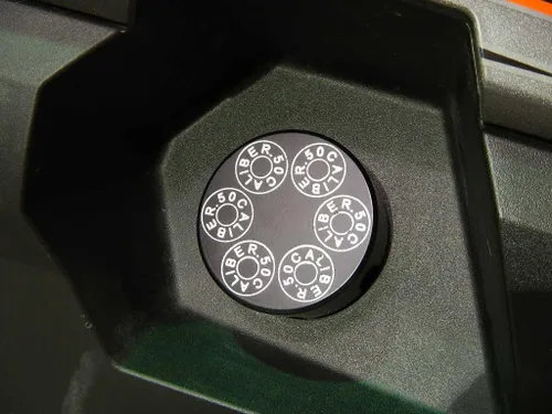 Miniatura 7 de 50 Caliber Racing Tapa de gas de aluminio CNC Billet – negro con recubrimiento en polvo – se adapta a todos los modelos de polairs rzr utv y ATV xpt