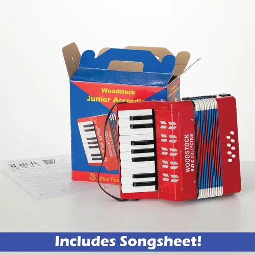 Miniatura 20 de Woodstock Acordeón para niños. Colección de música.
