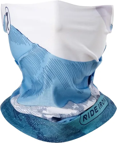 Miniatura 10 de RIDEIRON Set de Polaina para Cuello y Mangas, Máscara Facial Transpirable UPF 50+ y Mangas de Compresión para Enfriamiento