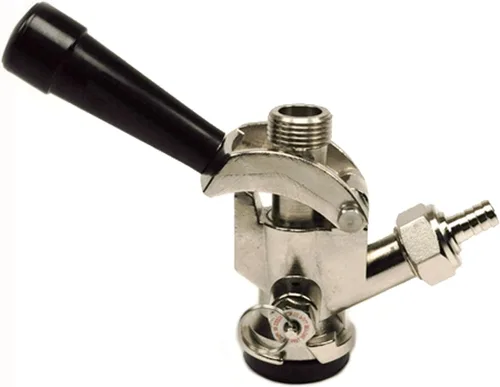 Miniatura 3 de homebrewstuff Puerta de llave Única Mount kegerator Proyecto de cerveza Kit de conversión w/Sankey Coupler, regulador de CO2, tanque & bandeja