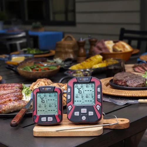 Miniatura 6 de Maverick XR-50 - Termómetro digital inalámbrico con 4 sondas para barbacoa y carne de SnS Grills