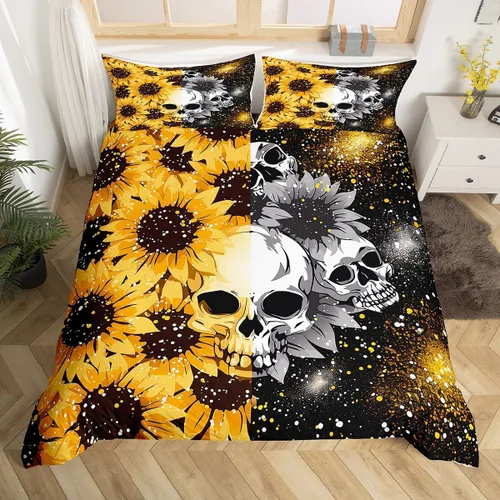 Miniatura 10 de Erosebridal - Juego de cama con diseño de búhos salvajes y animales salvajes para cama de matrimonio, tamaño doble, para niños y niñas, jóvenes