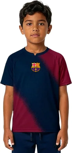 Icon Sports Camiseta con licencia oficial del FC Barcelona para el Día del Juego, unisex para niños