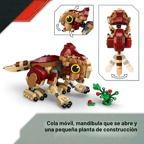 Miniatura 5 de LEGO Jurassic World Bebé Dinosaurio Dolores: Aquilops Juguete para Niños - Juguete Educativo y de Aprendizaje para Niñas y Niños, Edades 7+ - Idea