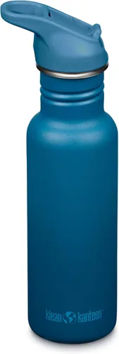 Miniatura 10 de Klean Kanteen Botella de Agua Clásica de 18 oz con Tapa Deportiva Flip Seal y Pajita - Boquilla y Tapa 100% a Prueba de Fugas - Material Duradero