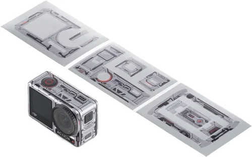 Miniatura 3 de DJI Osmo Action Protective Camera Decal (Celestial Gray), Compatibilidad: Osmo Action 3, Osmo Action 4