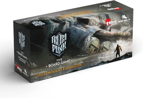 Frostpunk The Board Game Dreadnought EXPANSIÓN – Actualización de lujo para una experiencia visual mejorada, edición de coleccionista, mayores de 16