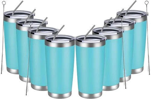 Miniatura 46 de MEWAY - Vaso de 20 onzas para café Azul marino